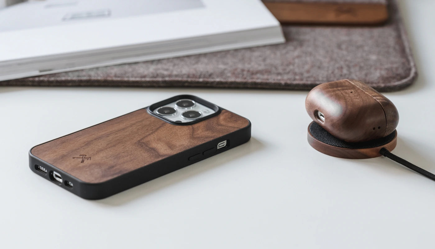 Coque iPhone en bois