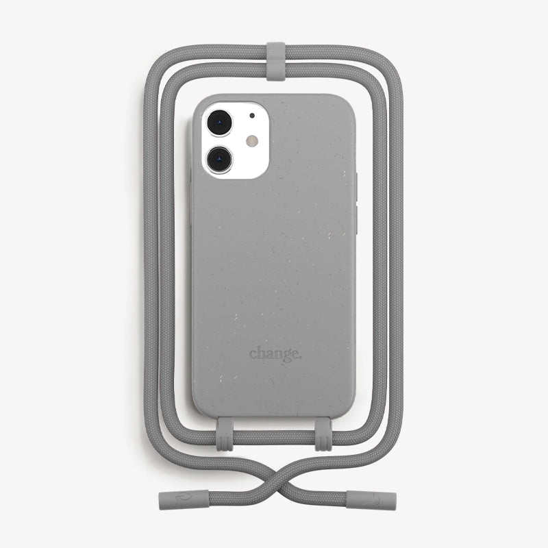 IPhone 12 Mini Phone Case Detachable Gris