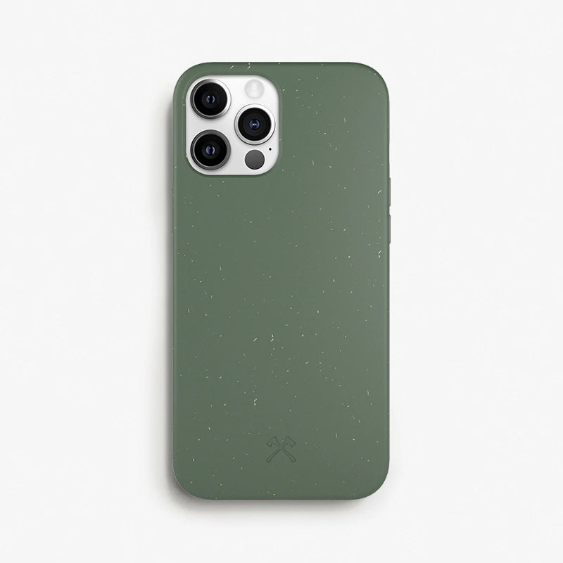 iPhone 12 / 12 Pro Étui pour téléphone portable durable vert nuit