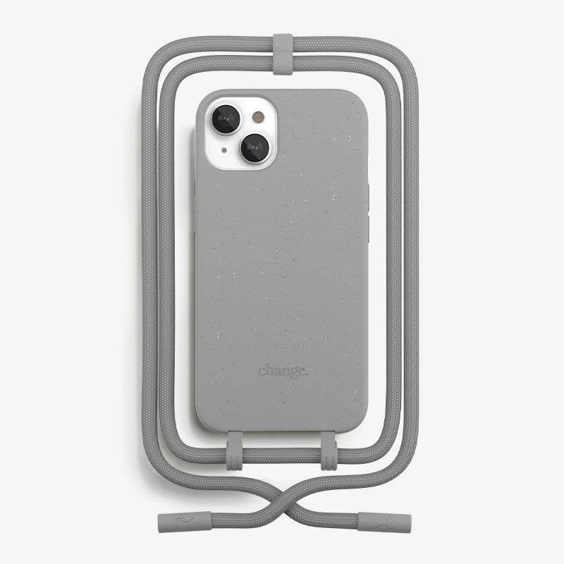Iphone 13 Chaîne pour téléphone portable détachable Gris