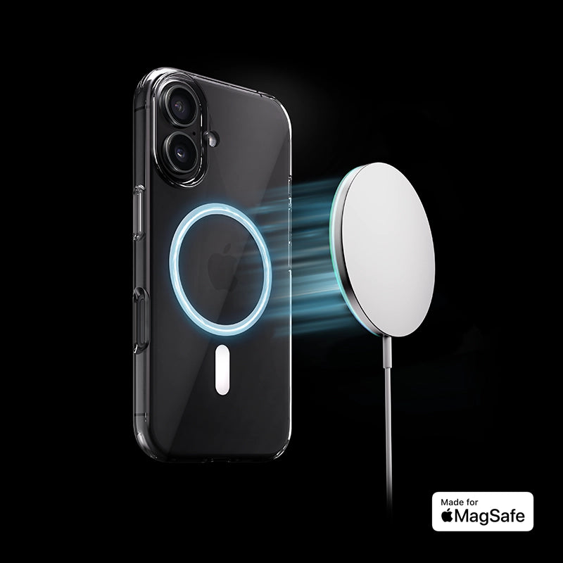 Étui transparent pour iPhone 17 Magsafe