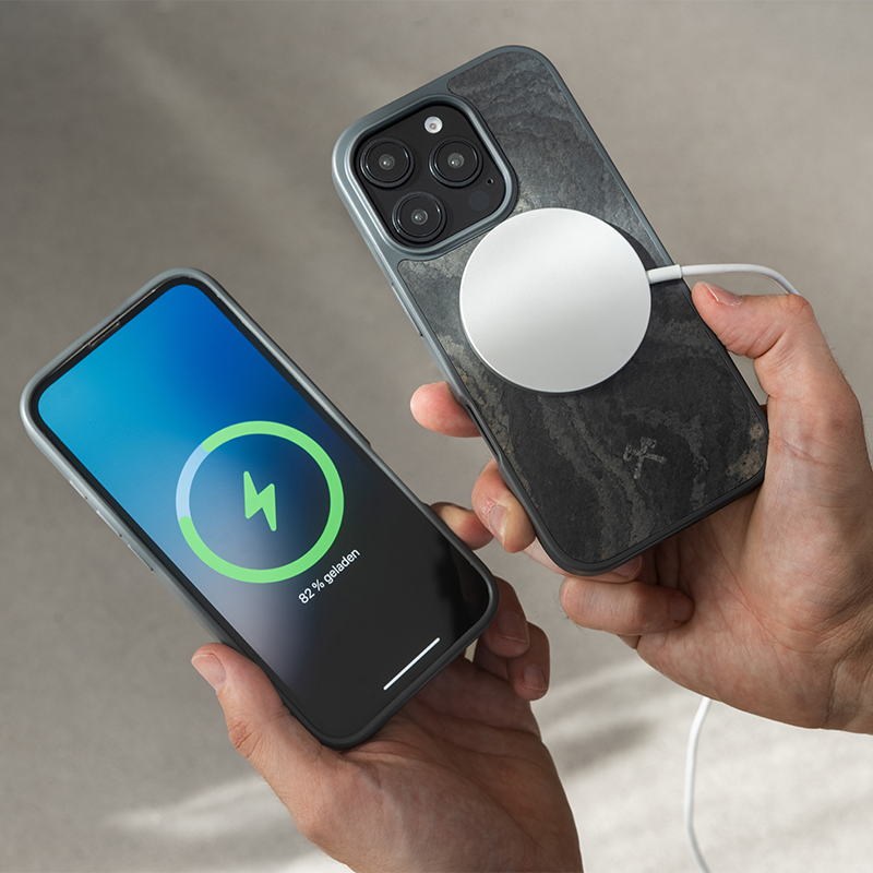 Étui en pierre pour iPhone 17 MagSafe
