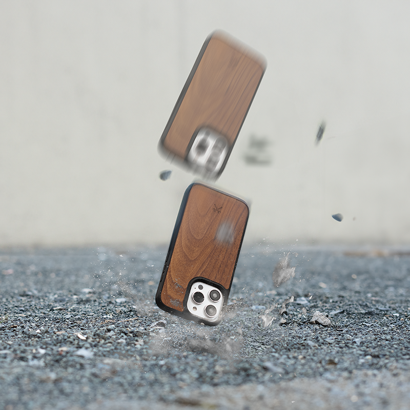 iPhone 17 Pro Max Housse de protection en bois