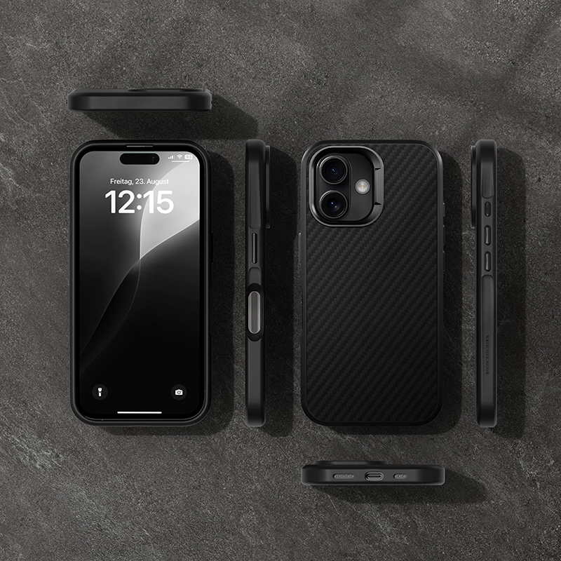 Carbon Case iPhone 17 Air avec MagSafe