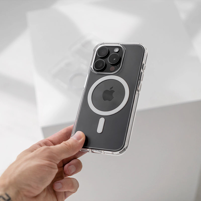 iPhone 17 Pro Max Clear Case avec MagSafe