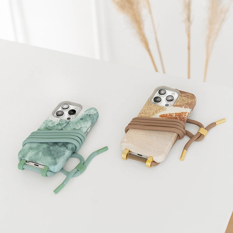 iPhone 15 Pro Collier Aqua Green