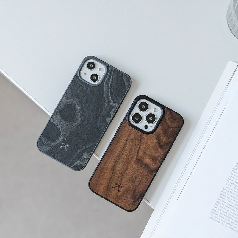 iphone 15 bumper Housse de téléphone portable bois