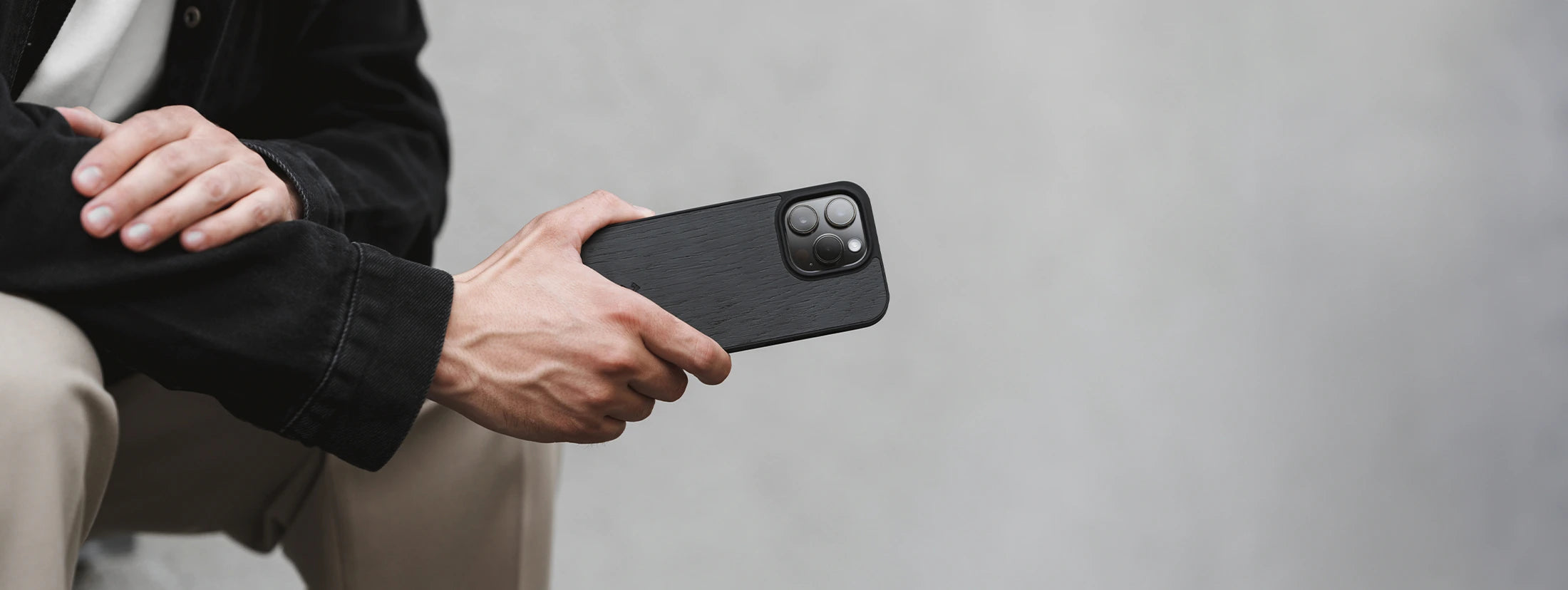 iphone 15 bois MagSafe Housse de téléphone portable