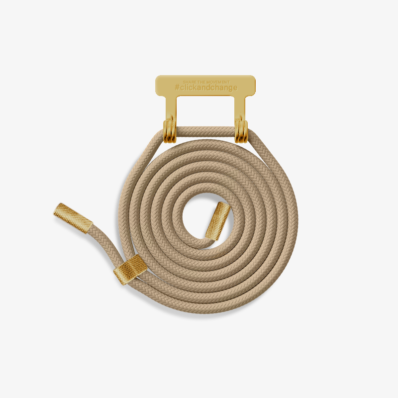 Cordon taupe or