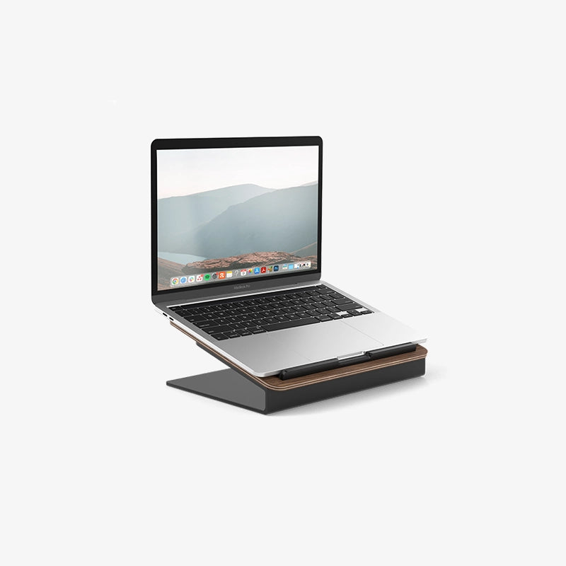 Rehausseur d'ordinateur portable en bois