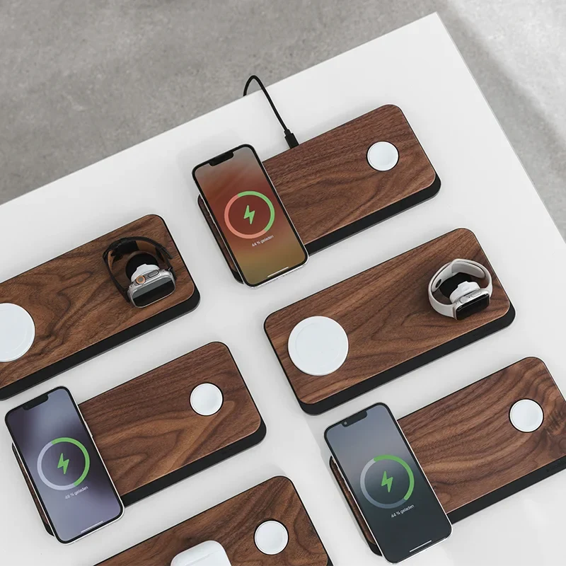 Chargeur 3 en 1 MagSafe & Apple Watch