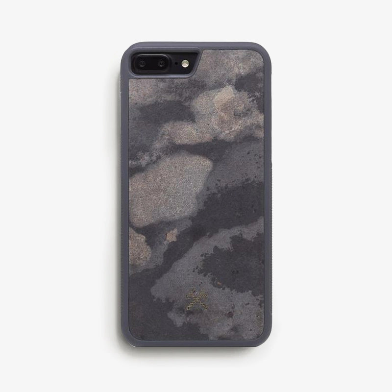 iPhone SE 3 /SE 2 Coque en Pierre pare-chocs