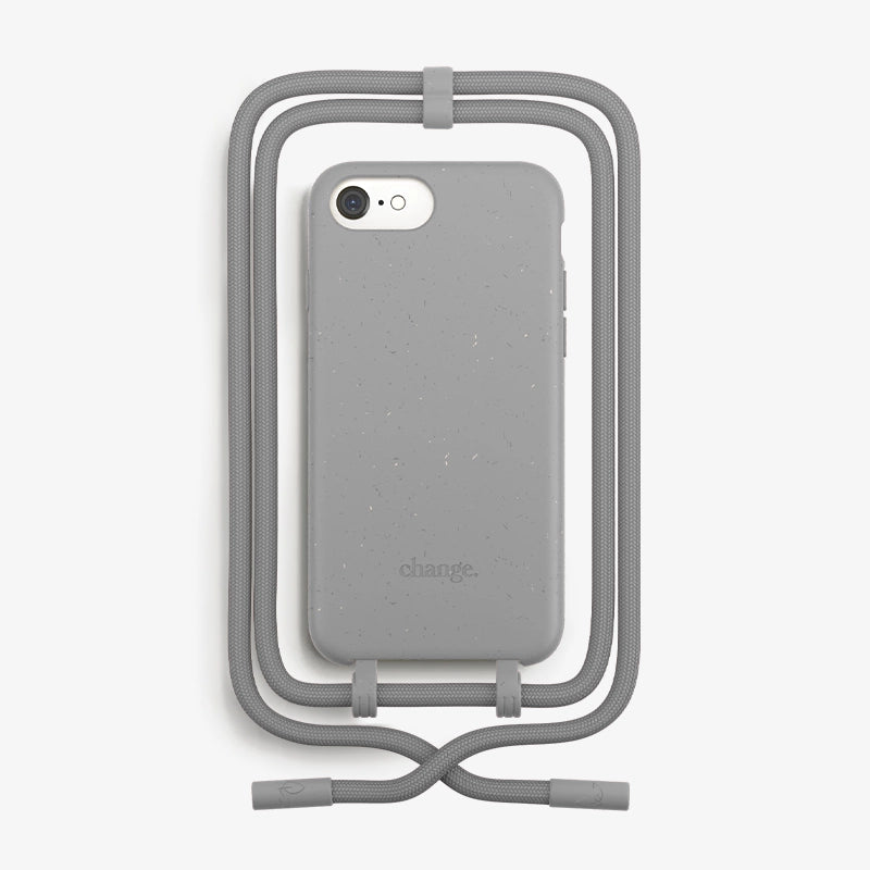 IPhone SE 3/ SE 2 Cordon Détachable Gris