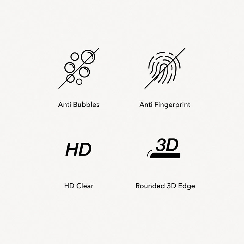 Iphone SE 3 / SE 2 verre trempé 3D