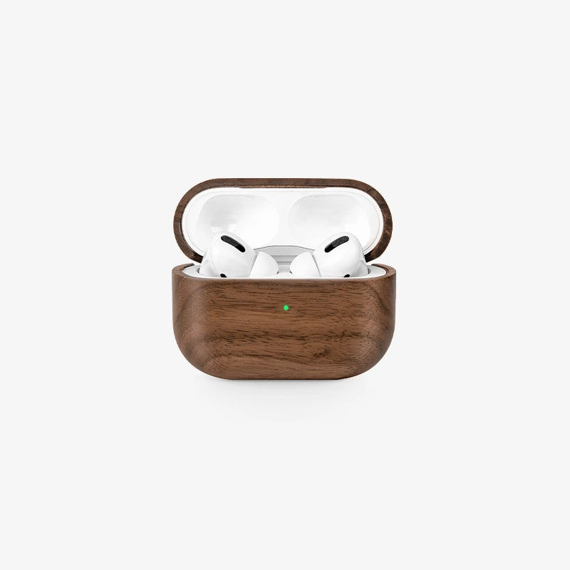 AirPods Pro Housse en bois de noyer