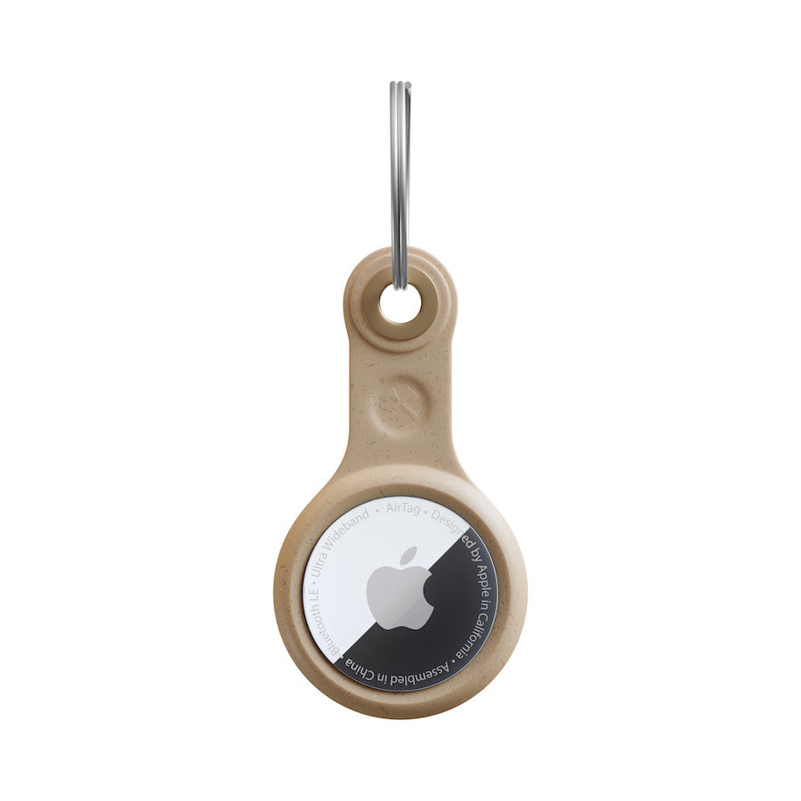 AirTag pendentif brun