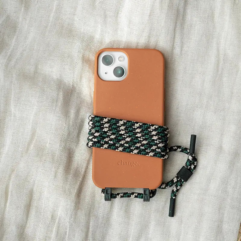 Chaîne interchangeable pour téléphone portable Gris Vert