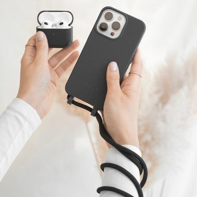 Chaîne interchangeable pour téléphone portable Noir
