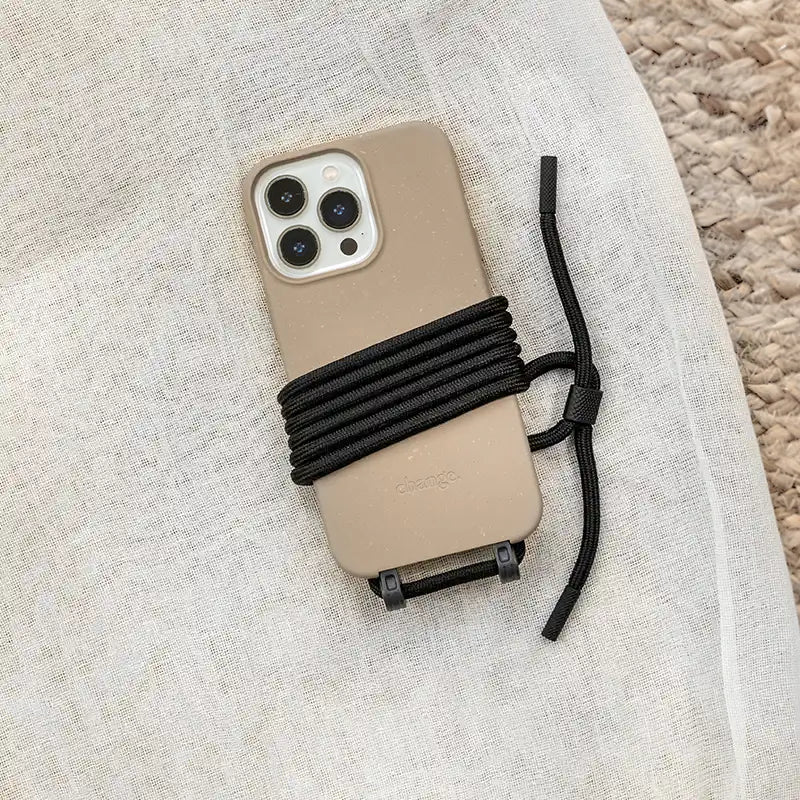 Chaîne interchangeable pour téléphone portable Noir