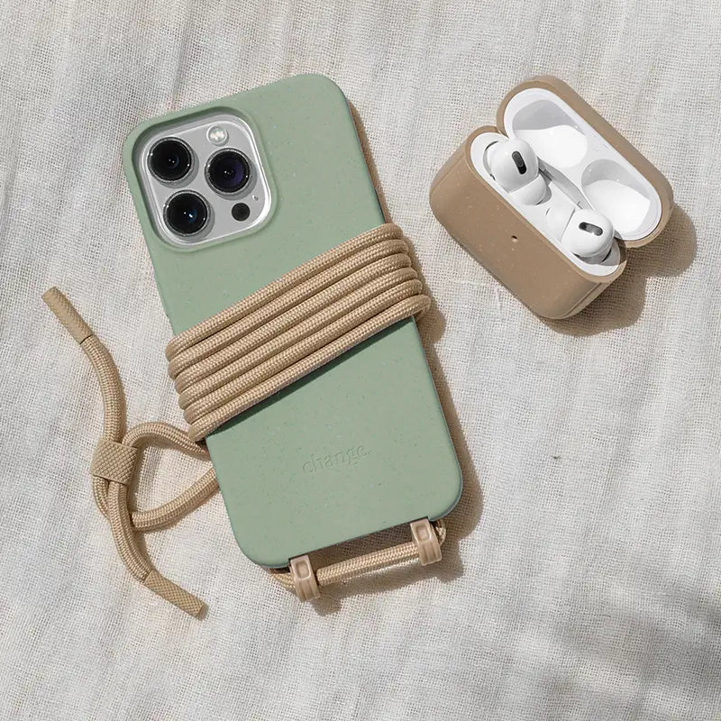 Chaîne interchangeable pour téléphone portable Marron