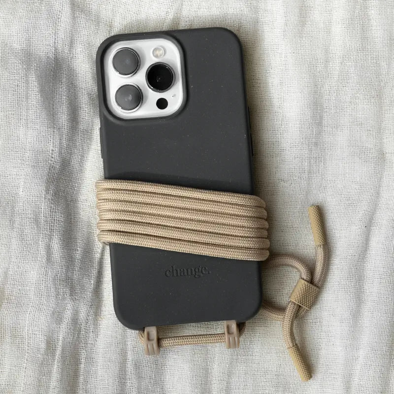 Chaîne interchangeable pour téléphone portable Marron