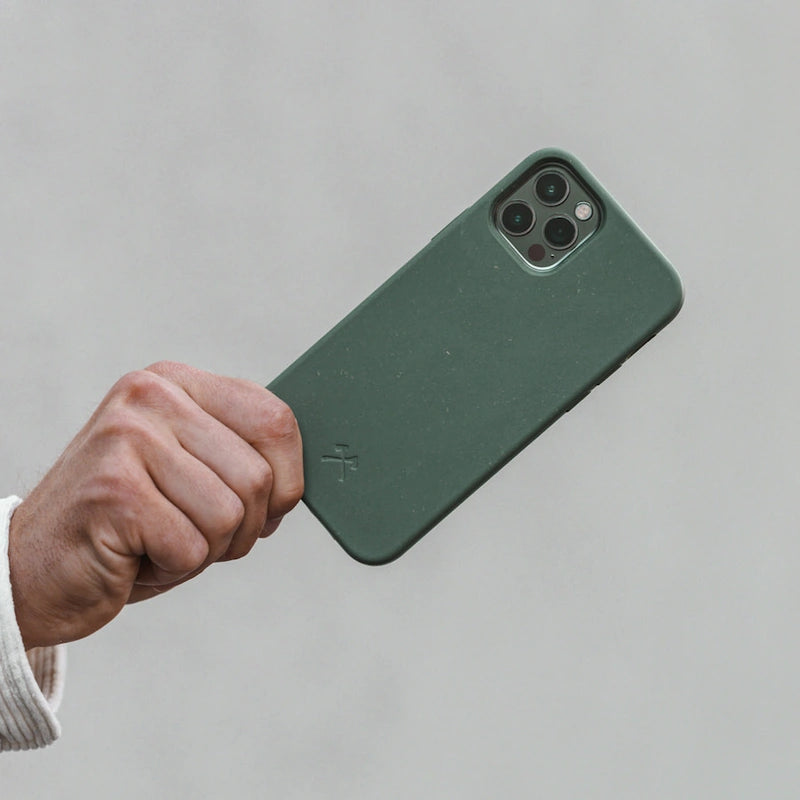 Bio Case + Fullscreen verre blindé iPhone 11 vert