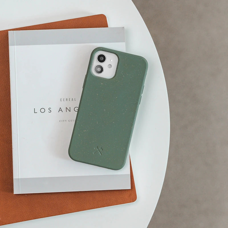 iPhone 12 Mini Étui pour téléphone portable durable vert nuit