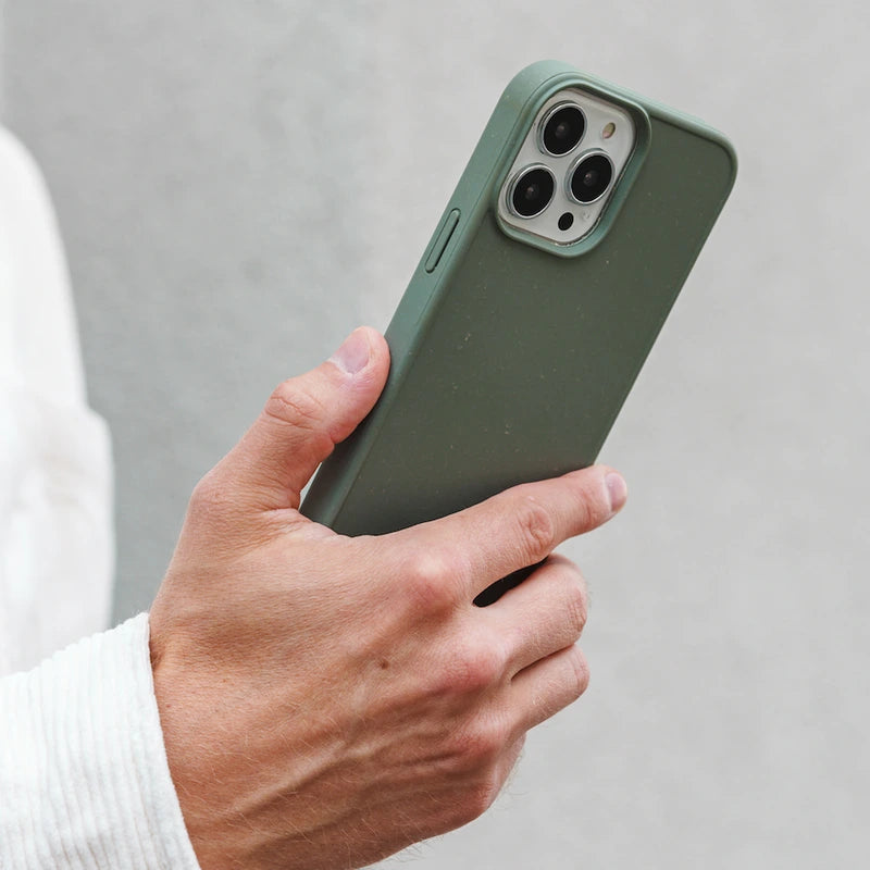 iPhone 13 Pro Étui pour téléphone portable durable vert nuit