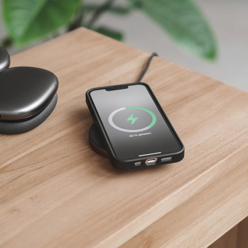 Iphone 15 Plus cqoue MagSafe durable noir