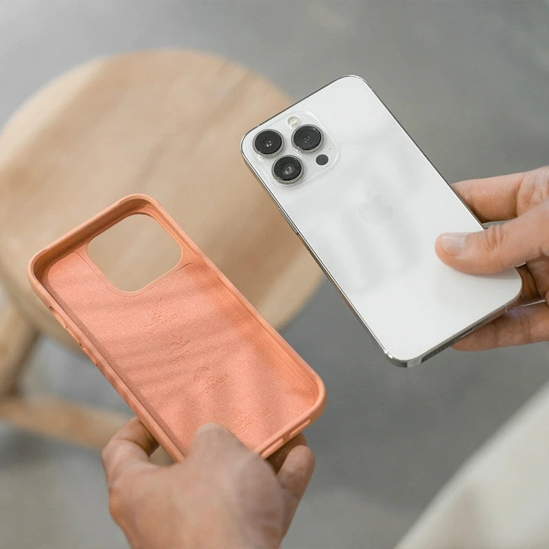 iPhone 13 Pro Étui pour téléphone portable pêche durable