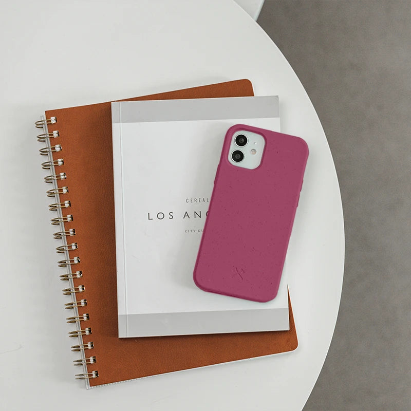 iPhone SE 3/ SE 2 Coque Écologique bordeaux
