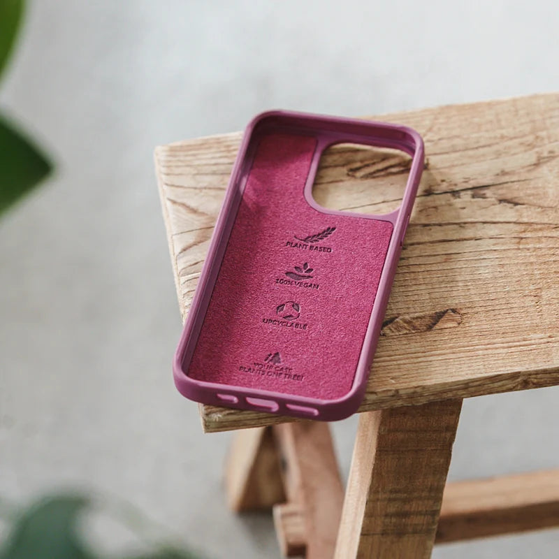 iPhone SE 3/ SE 2 Coque Écologique bordeaux