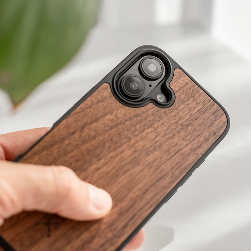 iPhone 17 Coque Bumper Case bois