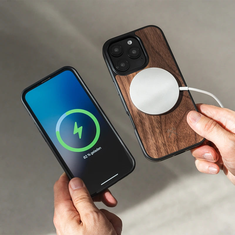 iPhone 17 Pro étui en bois MagSafe