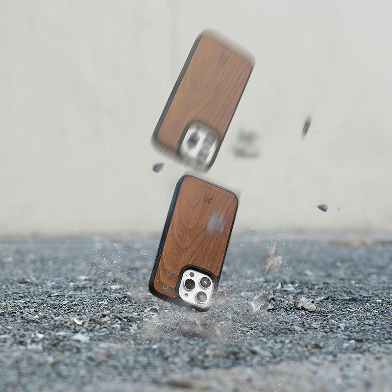 iPhone 17 Coque Bumper Case bois