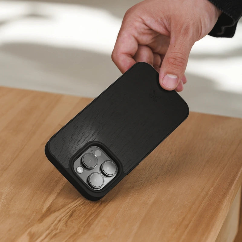 Iphone 14 Pro Coque MagSafe en bois
