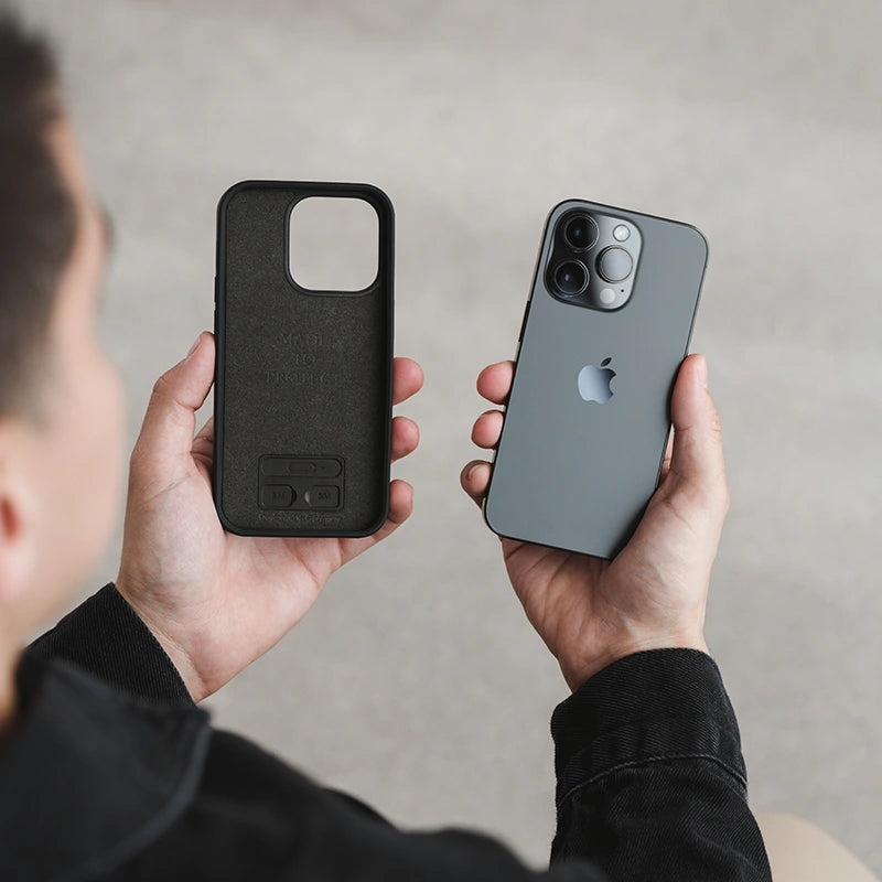 iphone 14 bois MagSafe Housse de téléphone portable