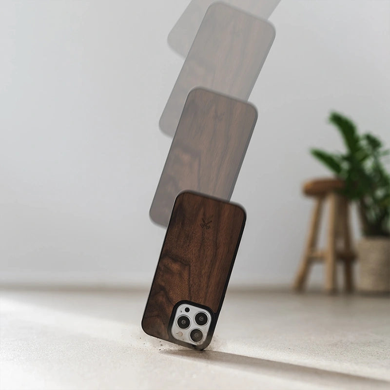 Iphone 15 Plus Coque MagSafe Bois