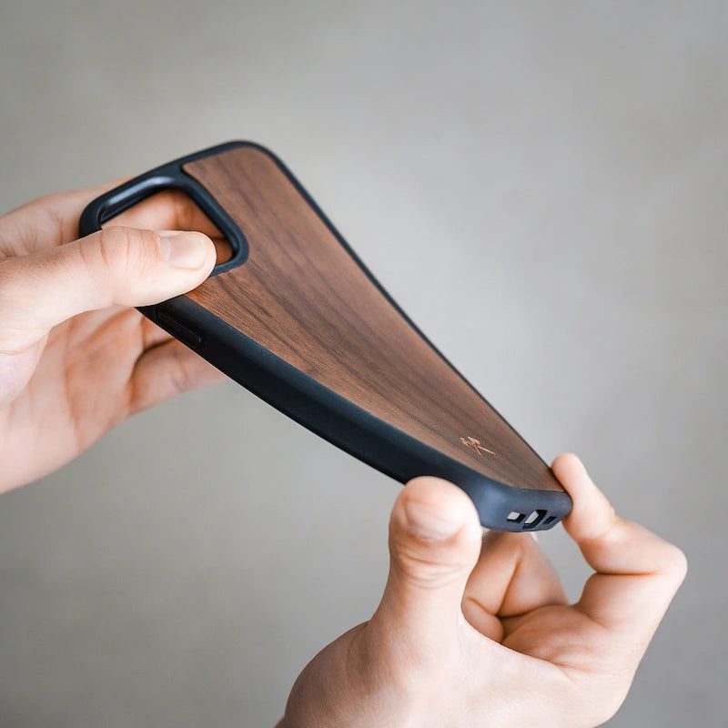 Iphone SE 3/ SE 2 Coque en Bois pare-chocs