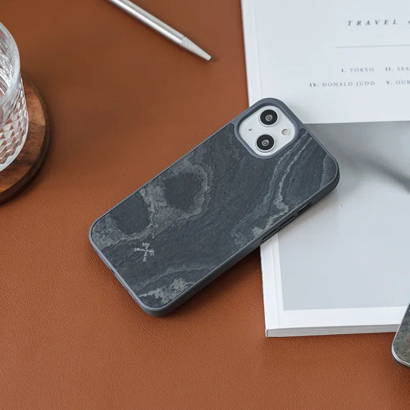 Iphone 13 Pro Max Pierre Housse pour téléphone portable Gris