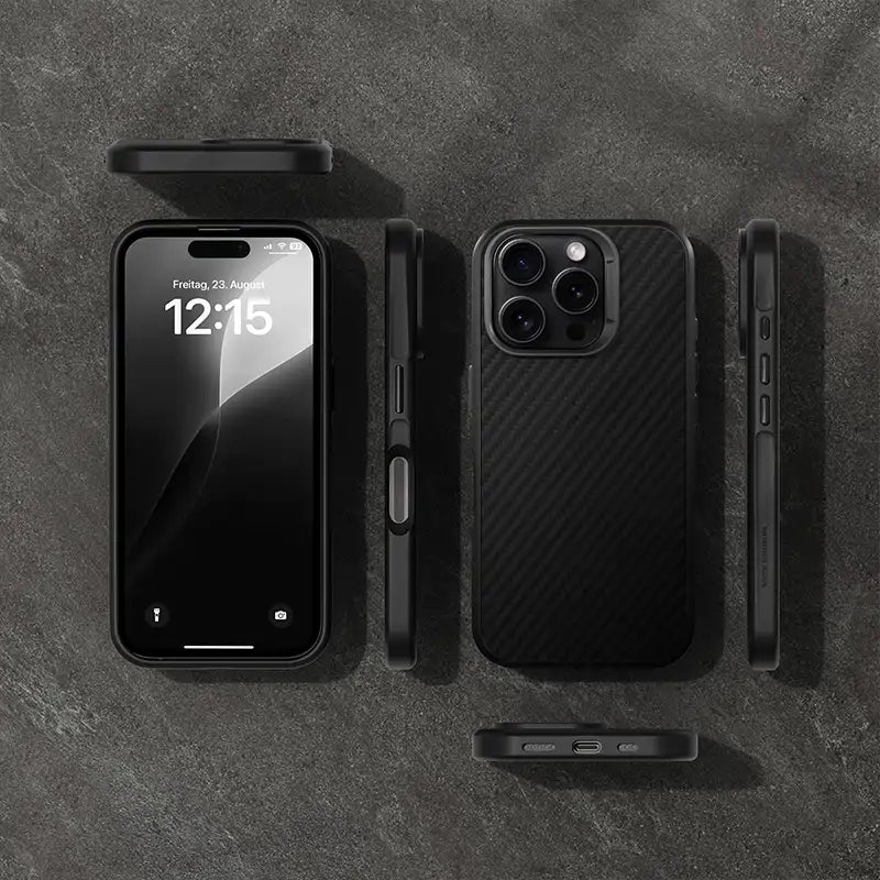 Étui pour iPhone 16 Pro en carbone