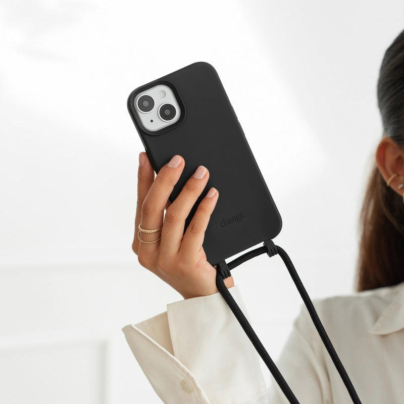 IPhone 15 Pro Collier détachable Noir