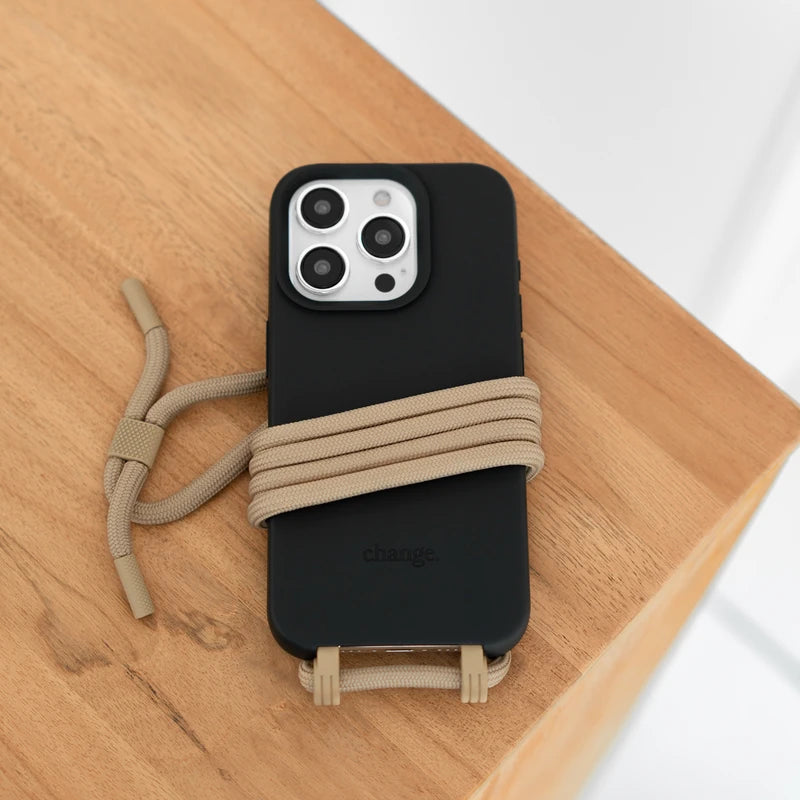 IPhone 15 Pro Collier détachable Noir