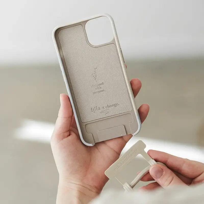 Chaînes pour téléphone portable Beige Bleu