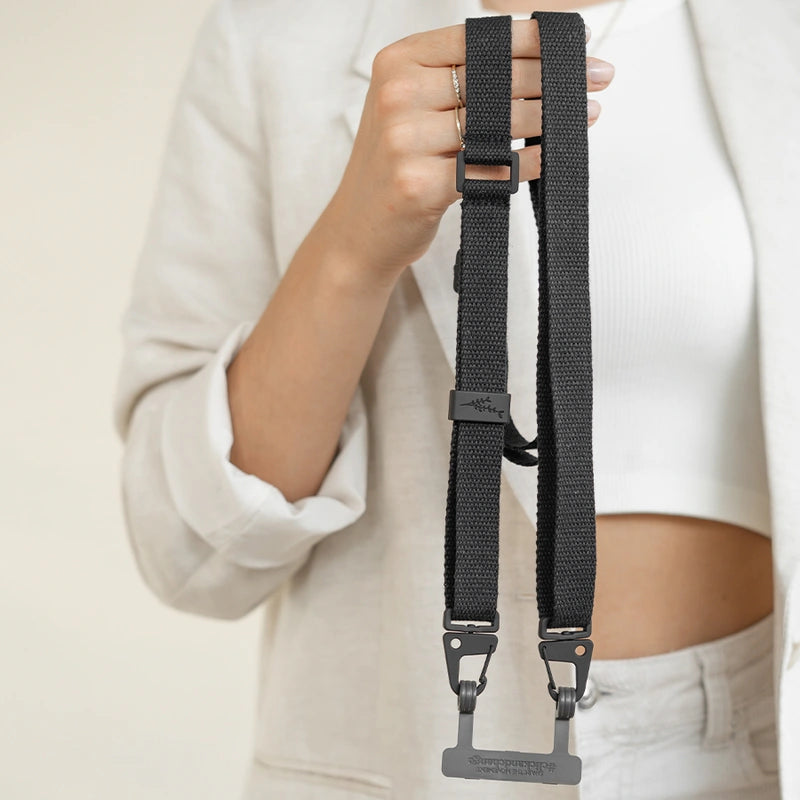 Chaîne interchangeable pour téléphone portable Noir
