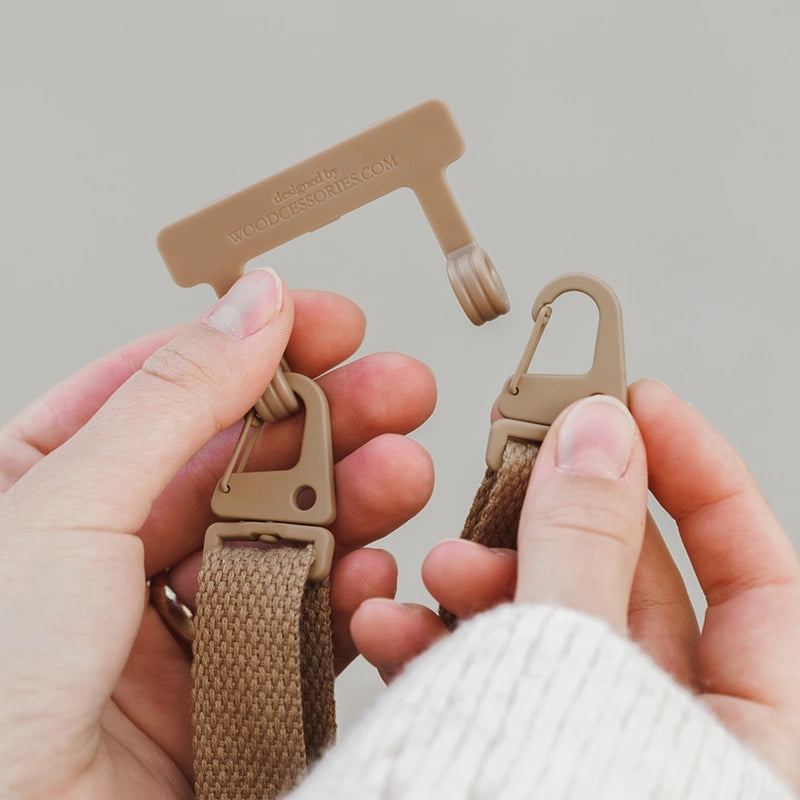 Chaîne interchangeable pour téléphone portable Marron