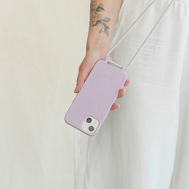 IPhone 14 Pro Coque Cordon Détachable Violet