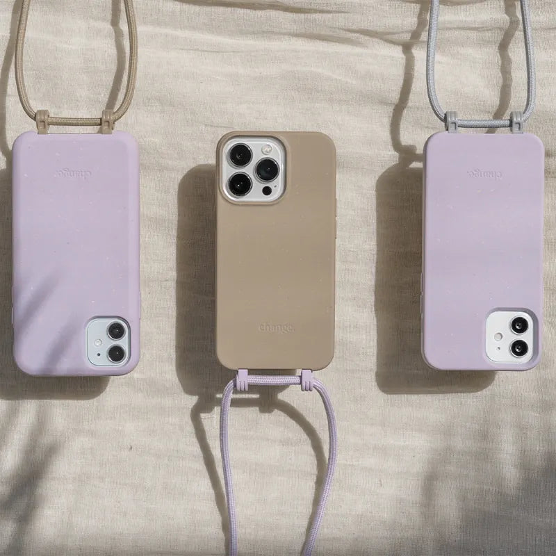 IPhone 14 Pro Coque Cordon Détachable Violet