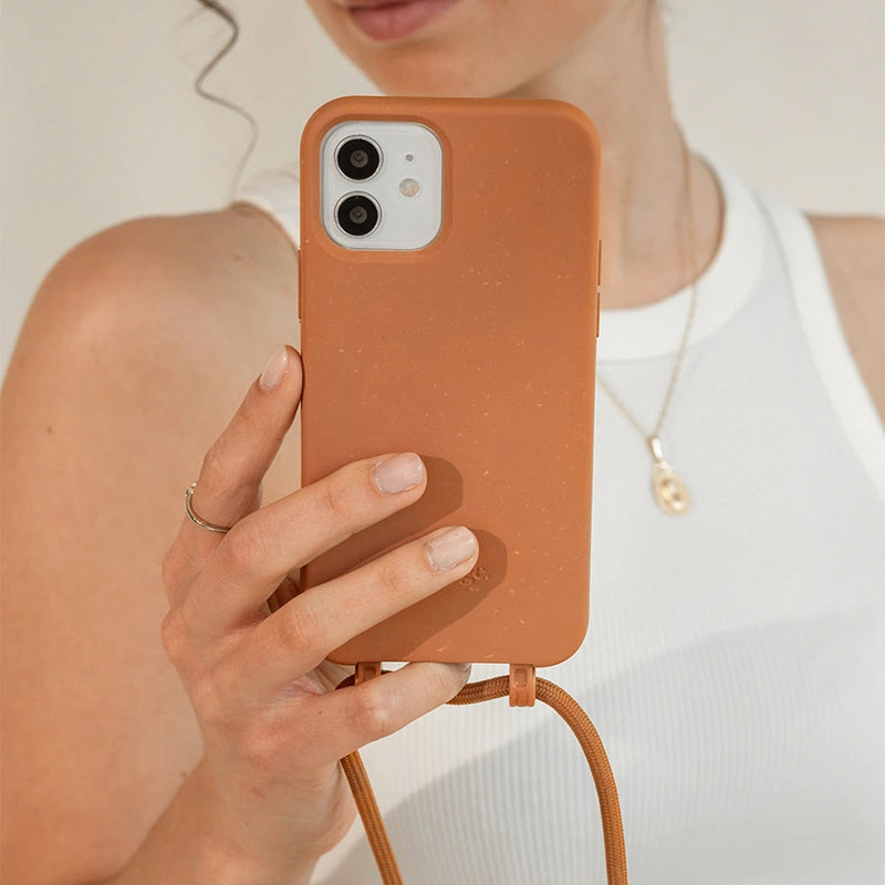 Iphone 13 Pro Chaîne pour téléphone portable détachable Orange