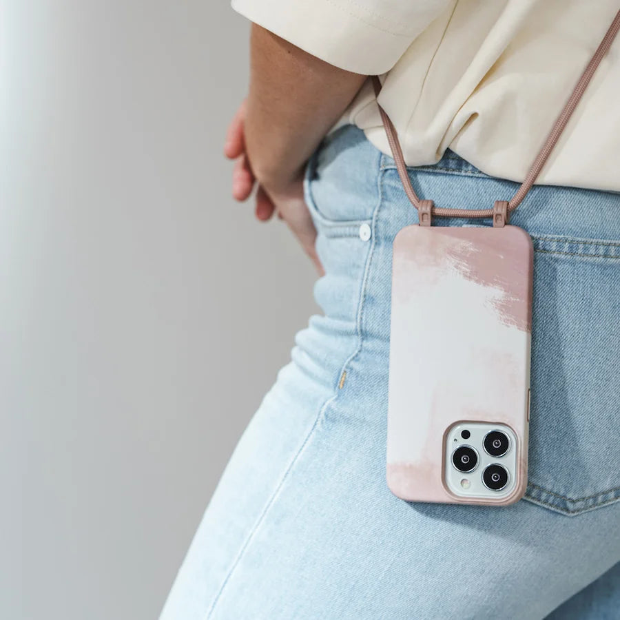 IPhone 13 Pro Chaîne pour téléphone portable détachable Brique Rouge